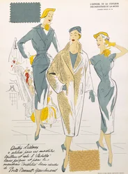 Sketches and Fabric Swatches, from 